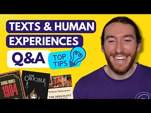 Top Tips for Texts and Human Experiences | HSC English Q&A