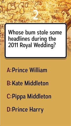 Which royal's bum made waves at the 2011 wedding?