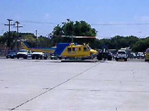 Huey Helicopter Start-Up & Takeoff