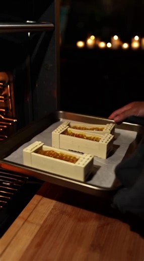 Ever wondered what happens when culinary art meets childhood nostalgia? We're turning ordinary Lego bricks into molds for extraordinary, sizzling 'bone marrow' spheres! Watch as molecular gastronomy transforms into a playful gourmet experience, served on perfectly grilled toast. The taste test reaction? Pure bliss! Prepare to be amazed. #LegoFood #MolecularGastronomy #GourmetExperiment #FoodArt