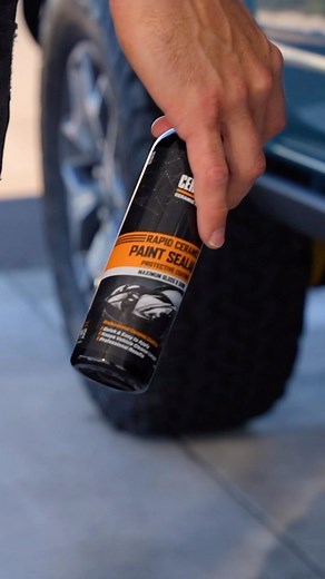 Applying the finishing touch with Cerakote® Rapid Ceramic Paint Sealant. Uncover the secret to lasting shine and unrivaled defense for your vehicle! #cerakoteceramiccoatings #cerakote #ceramics #ceramiccoating #autodetailing #detailing #cerakoterapidceramicpaintsealant | Cerakote Ceramic Coatings