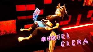 Furry cyberpunk world - Project Elera Hotel