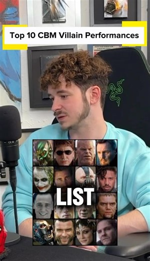 Top 10 Comic Book Movie Villains #escapepod #marvel #dcu