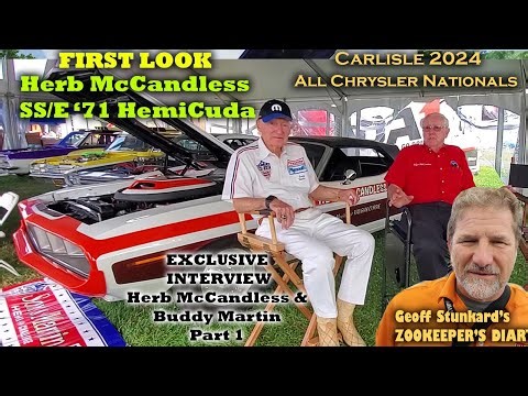 WOW 1971 HemiCuda Convertible SS/E #nhra #dragracing Boycott Car! Herb McCandless Buddy Martin PART1