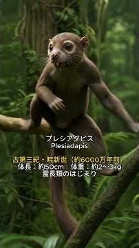 人類誕生までの進化の物語