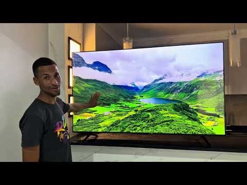 Mega unboxing TV 85 POL?? Melhor custo benefícioco com som JBL para 2026