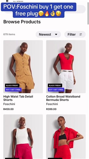 Foschini Black Friday Sale: Buy One Get One Free Offer