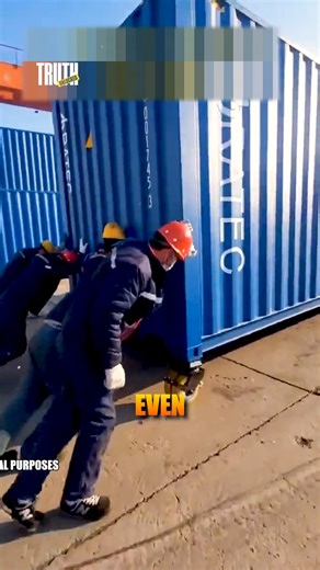 1.8K views | Shipping Containers on Wheels—No Crane Needed! Watch massive shipping containers roll effortlessly with smart castors and heavy-duty wheels. #ShippingHacks #ContainerLife #HeavyDutyWheels #LogisticsMadeEasy #IndustrialTech | Truth Unlocked | Facebook