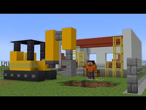 How to Build a Construction Site in Minecraft | Part 2 of 4