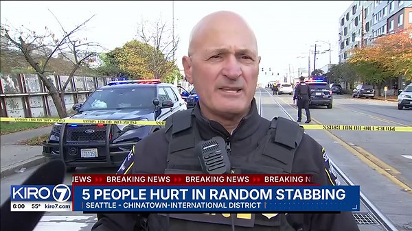 VIDEO: String of stabbings with 10 victims over the past two days