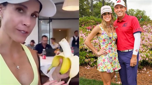 Sergio Garcia’s wife shares her way to eat a banana with a special ingredient