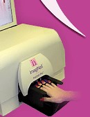 Inkjet printer for fingernails