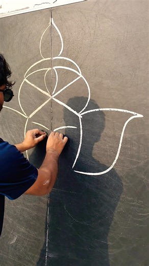 Easy Double Hand Ganesha Drawing for Beginners 🙏🐘 #DrawingTutorial #Art #drawing #challenge #shorts