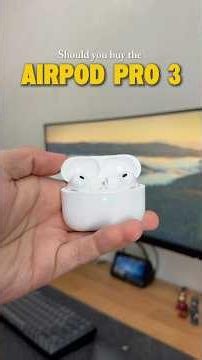 Are the new AirPods Pro 3 worth it? Well here’s my review #apple #airpodspro #tech #lifestyle