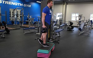 1 Kettlebell Step Up