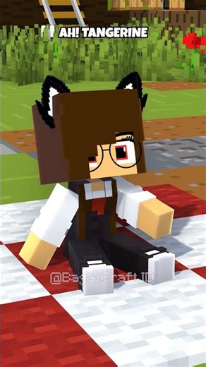 Fruit names in English🍊Part 2 #minecraft #minecraftanimation #shorts