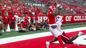 Duff makes contested catch to extend Rutgers' lead