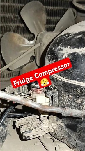 Fridge is On But Compressor Getting Heat 🔥 Not Cold #fridge #compressor #relay