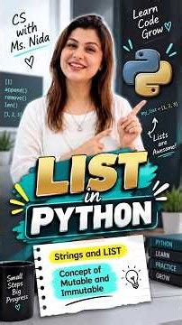 LIST in PYTHON