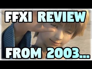 FFXI Throwback - PS2 Review Reaction!