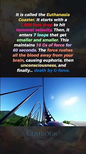 The Deadliest Roller Coaster Ever Designed…..