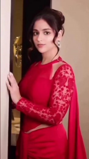 Latest Red Designer Saree Shoot 📸🥰 #shorts