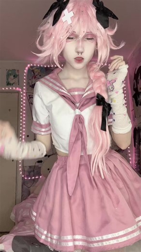 тгк в описании 🌸#astolfo #astolfocosplay #астольфо #cosplay | astolfo cosplay