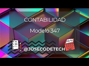 Tienda 07. Modelo 347 operaciones con terceros