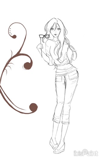 quick wip 🤤 - #fyp #ibispaintx #art #viral #creatorsearchinsight