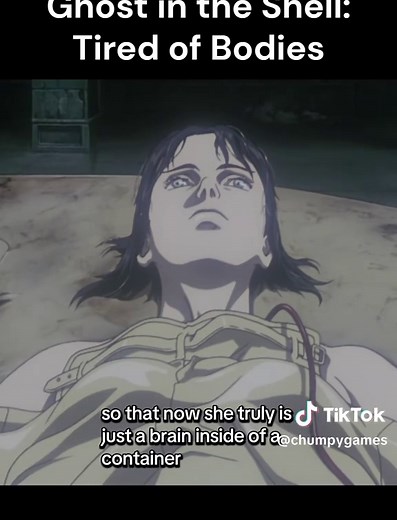 Ghost in the Shell: Tired of Bodies. #anime #ghostintheshell #scifi #cyberpunk This video explores some metaphors at the end of Ghost in the Shell (1995) which express Motoko Kusanagi’s desire to transcend her animal existence.