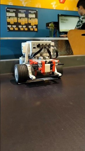 The little kids solved the first mission on lego Ev3 mini space #mission #lego #robot #stem #space