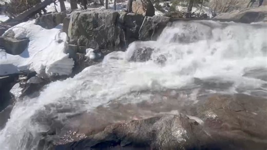 Lake Tahoe waterfalls are starting to flow with snow melting in the Sierra Nevada Mountains. Here’s Emerald Bay and the Eagle Falls sent in by Paul Altrocchi today. Thanks so much Paul, look how beautiful it is out there! | Adventures With Jeff Martinez