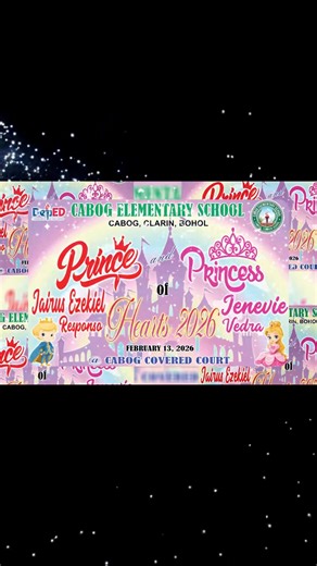 Cabog Elementary School Prince and Princess of Hearts 2026 | Cabog Elementary School