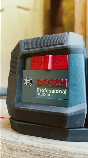 Check out our new laser Bosch Professional GLL 50 - 20 red color.