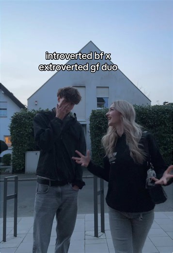 or do you think the other way around is better? #couplevideos #relationshipgoals #couple #introverted #extroverted