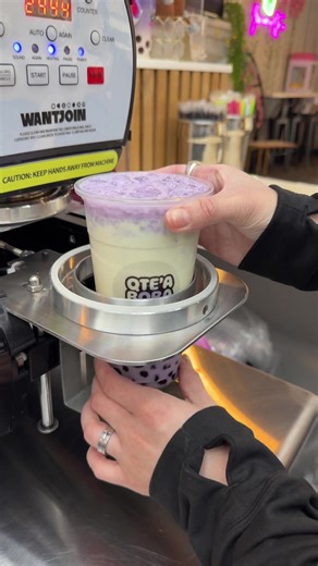 Just another Taro day!💜 Taro Lovers or Ube Lovers? Which one are you?😉🧋🧋💕 #boba #asmr #taro #ube #fyp