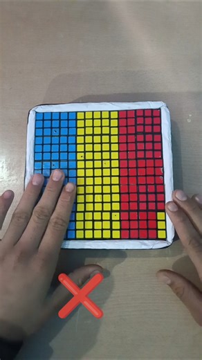 Making Romania Flag but this happened at last......#cubing #rubikscube #cube #puzzlecube #speedcube