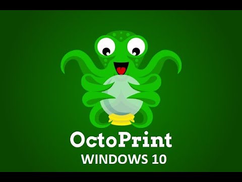 Install OctoPrint on Windows 10 Basic (3d printer)