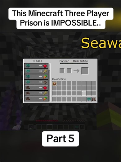 Exploring the IMPOSSIBLE Minecraft Three Player Prison Challenge