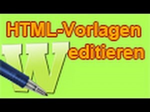 MAGIX Web Designer - HTML-Vorlagen/Dateien editieren [German/Deutsch] Tutorial [HD/720p]