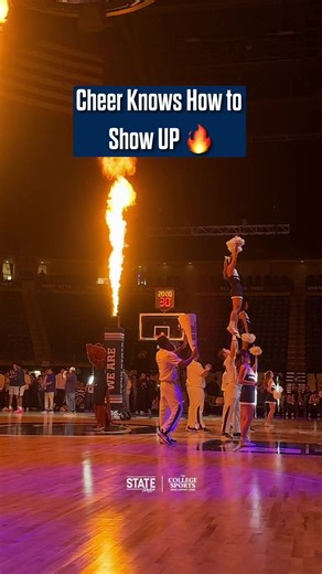 Penn State Cheer squad showing support ahead of Nittany Lions vs. Rutgers this evening 🔥 • • • • #WeAre #WeArePennState #PennState #NittanyLions #CFB