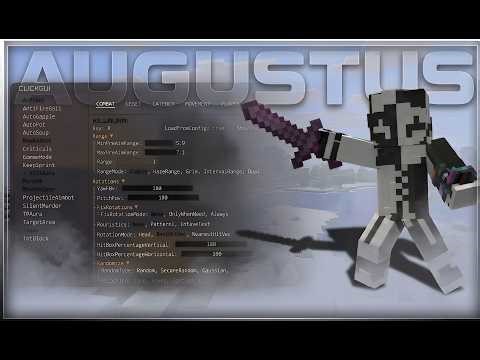PLAYİNG ON PİKANETWORK WİTH AUGUSTUS CLİENT!!!! (Bypasses Every Anticheat???)