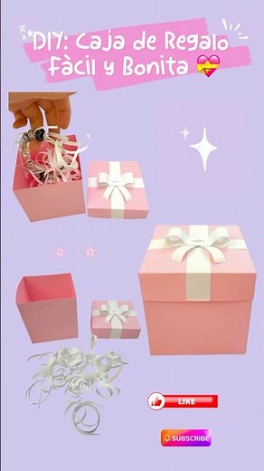 Caja de Regalo SÚPER CUTE 🎁✨ | DIY Fácil y Rápido