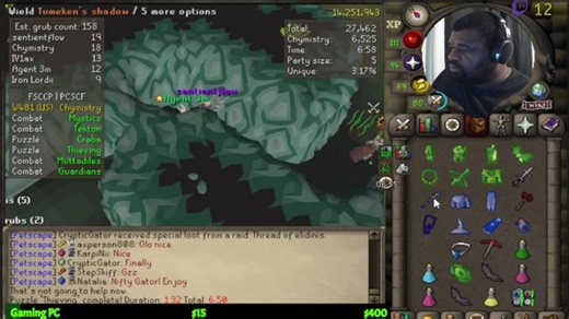 Chambers of Xeric Learner Raids with Viewers