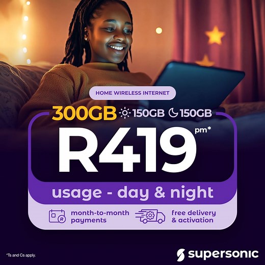 More data than you can use PLUS free delivery, activation, and a free-to-use router! Level up your life, get reliable #Supersonic internet today. | Supersonic Fibre