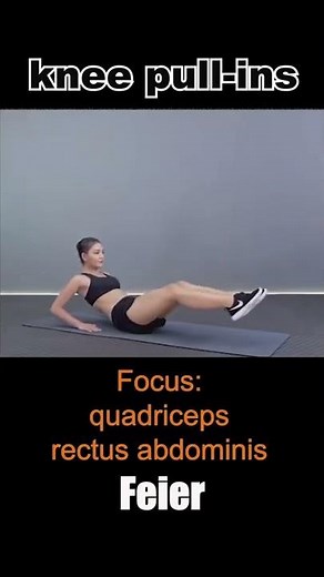 Knee pull-ins #exercise #fitness #fitnesslifestyle #workout #absworkout