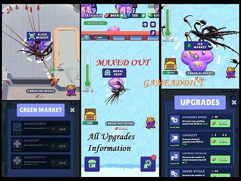 Alien Invasion RPG Idle Space : All Upgrades and Market Information. Stronger Alien with Medals