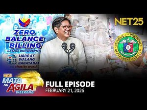 Mata ng Agila Weekend - February 21, 2026