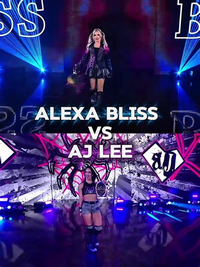 AJ Lee vs Alexa Bliss WWE Wrestling Showdown