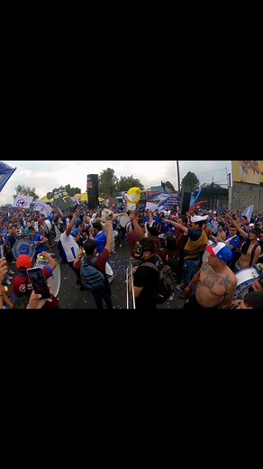 Funeral Azulcrema #CruzAzul #LaSangreAzul #EstadioAzteca #Football #America #Clasico | Barra La sangre azul